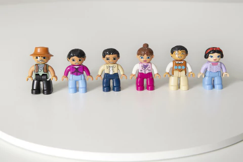 Kit Bonecos Adultos - Lego - Bonecos para Constelação Familiar