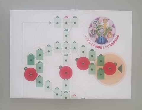 Tabuleiro Integrativo - O Jogo da Vida e do Dinheiro - Jogo para Constelação Familiar