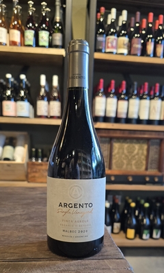 Argento single vineyard Malbec Finca Agrelo 2020 - comprar online
