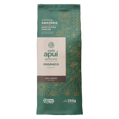 Café Apuí Orgânico Grão Torrado | 250g