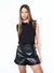 Short Mini De Couro Sintético - comprar online