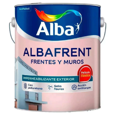 Albafrent Frentes y Muros Impermeabilizante 20Lts - comprar online