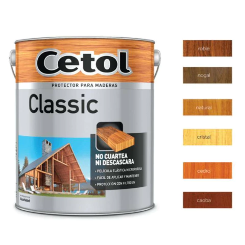 Cetol Classic Brillante Nogal 4 Lts - comprar online