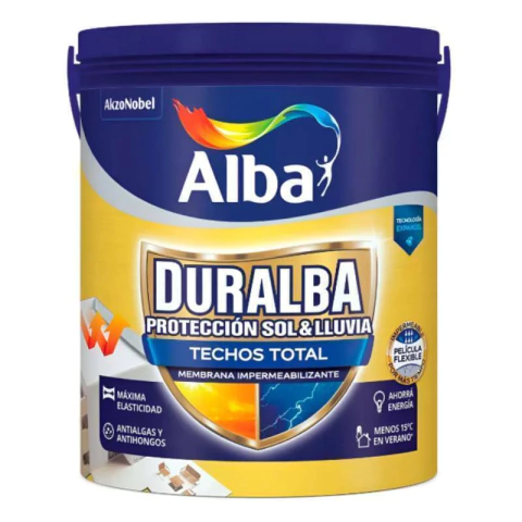 Duralba Techos Total Blanco 20 Lts - comprar online