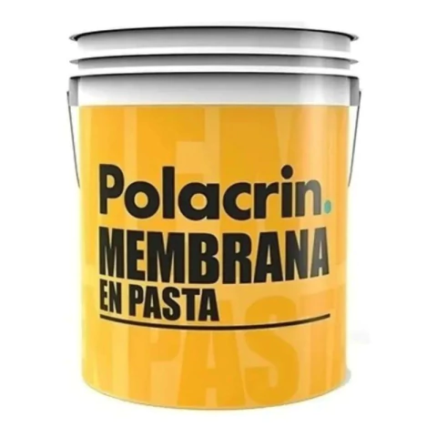 Polacrin Membrana en Pasta Negro 20 Kg - comprar online