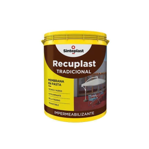 Recuplast Tradicional Membrana en Pasta Blanca 4 Lt - comprar online