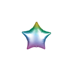 Globo Estrella 18" Cromo - comprar online