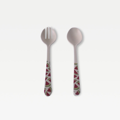 Set Cuchara y Tenedor Bambú - comprar online
