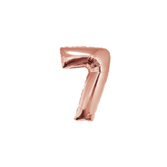 GLOBOS N° Metalizados 32" Gold Rosa