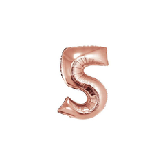GLOBOS N° Metalizados 32" Gold Rosa - tienda online