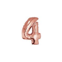 GLOBOS N° Metalizados 32" Gold Rosa - TIENDA VIRREY