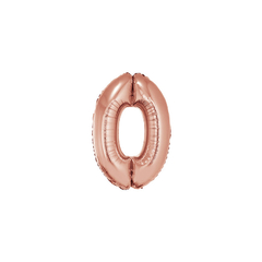 GLOBOS N° Metalizados 32" Gold Rosa - TIENDA VIRREY