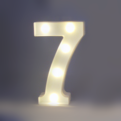 Numero 7 Led - comprar online