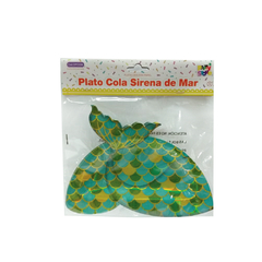 Platos Sirena Metalizados
