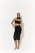 Cropped tule echarpe - loja online