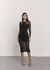 Vestido de Tule Franzindo Midi - Mieli