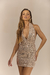 Vestido Paetê frente Única - VPAE14990