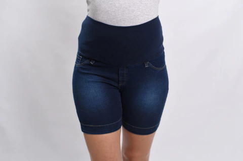 Short con faja de algodón con lycra