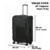 Set X3 Valijas Grande + Mediana + Carry On Lona Moiru - comprar online