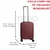 Valija Carry On 20" de ABS Wanderlust en internet