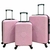 Imagen de Set x3 Valija Mediana 24" + Carry On 20" + Carry On 18" Fibra ABS Bagcherry