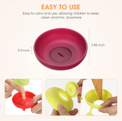 Soporte antiderrame para helados x 2