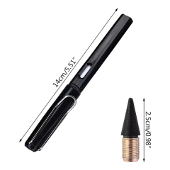 Lápiz Infinito Eterno Mágico Con Borrador x12 en internet