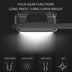 Imagen de Flashlight 3 en 1 linterna led llavero abridor