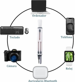 Kit de limpieza de auriculares ,ordenador, cámara, teclado en internet