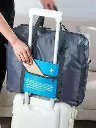 Bolso plegable de viaje con agarre maleta - Genialidades