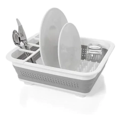 Seca Platos Escurridor Silicona Plegable Platos Vajilla New - tienda online