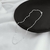 Choker em prata torcida laminada na internet