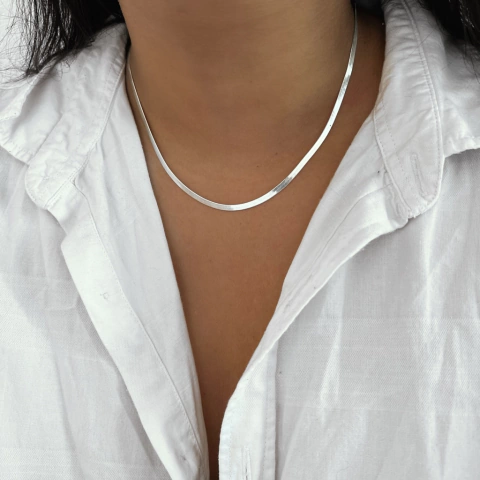 choker corrente laminada 3mm