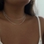 Colar de prata elo oval na internet