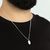 Colar em prata masculino personalizável na internet