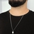 Colar em prata masculino personalizável - Coisas de Sereia