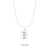 Colar em prata plaquinha personalizado - comprar online