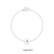 Pulseira em prata medalha 10mm personalizado - loja online