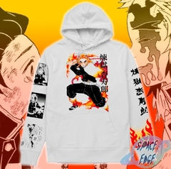 Buzo Canguro Rengoku Pilar del Fuego - comprar online