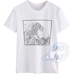 Remera Olas Kanagawa