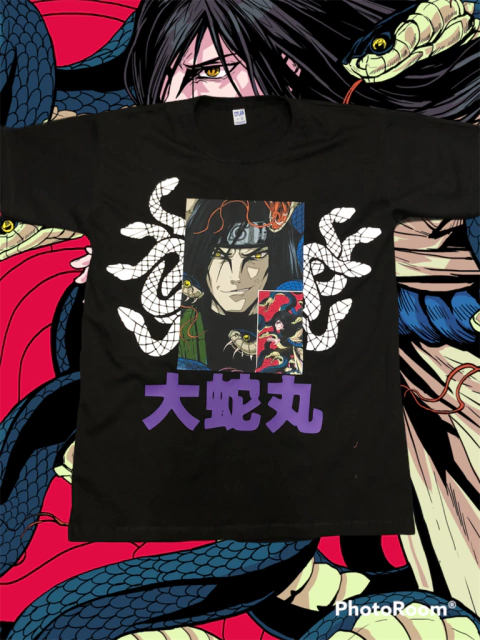 Remera Orochimaru Snake Sannin
