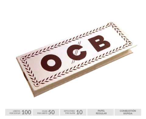 Papelillos OCB Formato Español 1 1/4 x 50