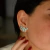 Brinco Ear Cuff Gotas Colombianas Cravejadas Prata 925 Banho De Ródio na internet