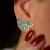 Brinco Ear Cuff Gotas Colombianas Cravejadas Prata 925 Banho De Ródio - comprar online
