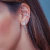Fake Piercing Três Garras Prata 925 Banho De Ródio - Cintia Concept