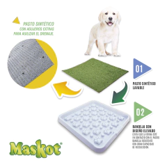 Maskot Bandeja Sanitaria Bicapa Hembras - Chila Pet's