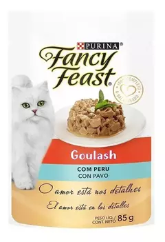 Pouch Fancy Feast Pavo