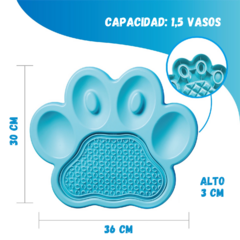 PAW 2 en 1 Slow Feeder & Lick Pad