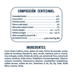 Imagen de Mon Ami Natural Cordero x12kg