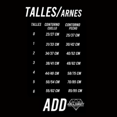 Arnés Crop Rock - Chila Pet's